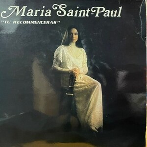 Maria Saint-Paul - Tu Recommenceras（★盤面極上品！）シャンソン