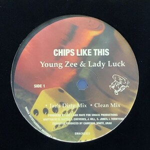 Young Zee & Lady Luck - Chips Like This（★盤面ほぼ良品！）