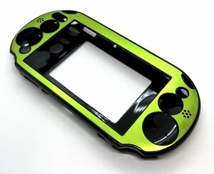 PS Vita2000(PCH-2000) exclusive use aluminium plate case ( green )