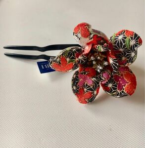  new goods unused BIBI Jean Barthet Japanese style flower ornamental hairpin 