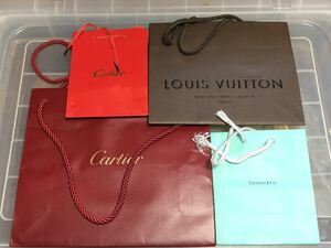 ショップ袋 カルティエ LOUIS VUITTON