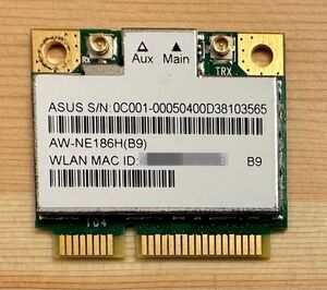 ASUS 無線LANカード AW-NE186H(B9)