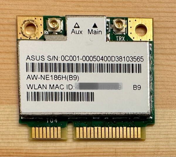 ASUS 無線LANカード AW-NE186H(B9)