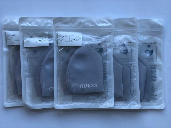 [新品★未使用]マスク Guess ゲス 2枚入り　5セット.