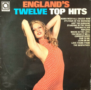 England's Twelve Top Hits cheese cakeジャケ