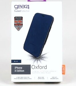 GEAR4 Oxford iPhoneX Impact-proof notebook type case 839881AA39-219