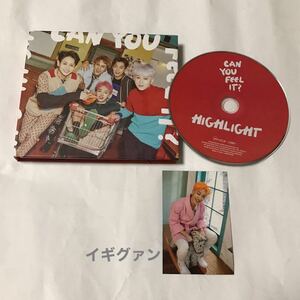 送料込み　HIGHLIGHT　ハイライト　CD　1ST MINI ALBUM　☆CAN YOU FEEL IT?☆　韓国盤　BEAST　K-POP