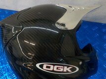 ヘルメット屋！D256●○（95）バイクヘルメット　中古　OGK　FF-M　Lサイズ　59～60㎝　PSCマーク付き　5-6/19（こ）★_画像6