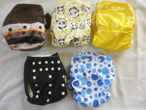 ③ abroad made free size diaper cover 5 sheets & shape .& cloth Homme tsu5 sheets beautiful goods 