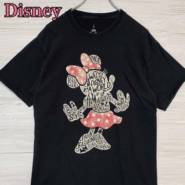 【入手困難】Disney ディズニー　ミニー　Tシャツ　海外　一点物　キャラクター　ディズニーランド　ディズニーストア　ディズニーワールド