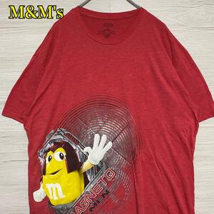 【入手困難】 M&M's エムアンドエムズ　marvel マーベル　エックスメン　Tシャツ　2XLサイズ　キャラ企業　ゆったり　ビッグプリント