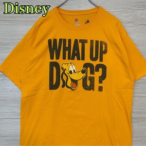 【入手困難】Disney ディズニー グーフィー Tシャツ Lサイズ 半袖 海外輸入 一点物 キャラクター ゆったり オーバーサイズ