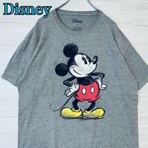 【入手困難】 Disney ディズニー　ミッキー　Tシャツ　XLサイズ　半袖　海外輸入　一点物　キャラクター　ゆったり　ディズニーランド_画像1