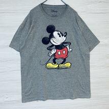 【入手困難】 Disney ディズニー　ミッキー　Tシャツ　XLサイズ　半袖　海外輸入　一点物　キャラクター　ゆったり　ディズニーランド_画像4