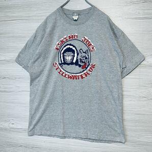 【入手困難】ESKIMO JOE´S エスキモージョーズ Tシャツ XLサイズ ゆったり 一点物 海外輸入 ヴィンテージ おしゃれ 春服 夏服の画像3