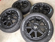 4本セット XTREME-J エクストリームJ 14X4.5 4/100 MUDSTAR RADIAL A/T 155/65R14 マッドスター ホワイトレター AT 軽自動車 N-BOX アルト_画像1