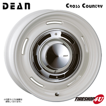 4本セット クリムソン DEAN ディーン クロスカントリー ホワイト 14x5.0J 4/114.3 +43 TOYO トーヨー オープンカントリー R/T 165/80R14_画像2