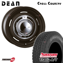 4本セット クリムソン DEAN ディーン クロスカントリー ブラック 16x8.0J 6/139.7 +0 TRAVIA トラヴィア A/T 285/75R16 FJ_画像1