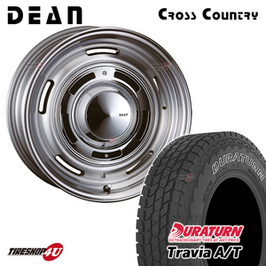 4本セット クリムソン DEAN ディーン クロスカントリー グレー 16x8.0J 6/139.7 +0 TRAVIA トラヴィア A/T 285/75R16 FJ