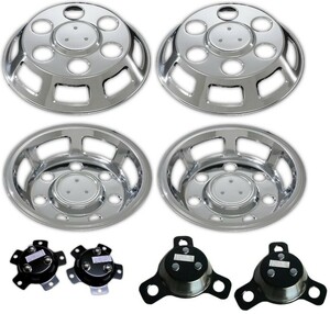  Fuso 4t for plating wheel cover for 1 vehicle (17.5 -inch 6 hole )