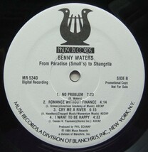 ◆ BENNY WATERS / From Paradise ( Small's ) to Shangrila ◆ Muse MR 5340 (VAN GELDER/Promo) ◆ V_画像4