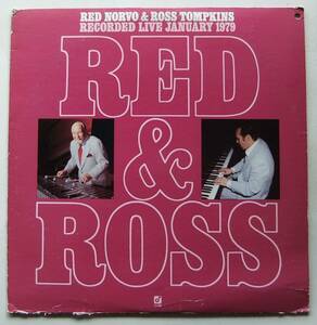◆ RED NORVO & ROSS TOMPKINS / Red & Ross ◆ Concord Jazz CJ-90 ◆ S