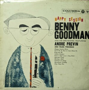 ☆BENNY GOODMAN&HIS ORCHESTRA FEATURING ANDRE PERVIN/HAPPY SESSION国内盤コロムビア