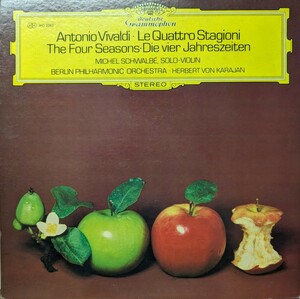 ◎SALE!クラシック ANTONIO VIVALDI-THE FOYE SEASONS-la quattro stagioni,die vier jahreszeiten カラヤン国内盤グラモフォン