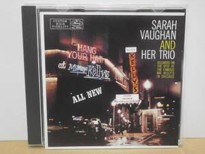 ★Sarah Vaughan and Her Trio /At Mister Kelly's＋11★サラ・ヴォーン