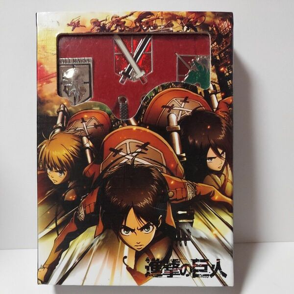 進撃の巨人ピンバッチセット　非売品 駐屯兵団 調査兵団 憲兵団 訓練兵団 ウォールマリア ウォールシーナ　ウォールローズ