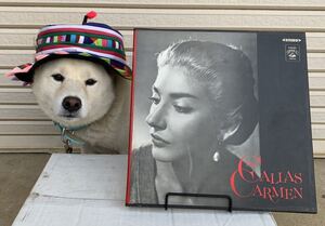 マリア　カラス MARIA CALLAS ビゼー曲 歌劇 カルメン 3枚組LP-BOX MARIA CALLAS ANGEL OPERA SERIES