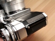 金属カメラ好きに★ZEISSIKON「Contarex Ⅰ型 & ”Carl Zeiss Planar 50㎜f2”」＠ペンタカバーにやや程度ヘコミとレンズにやや難_画像6