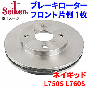 ネイキッド L750S L760S ブレーキローター フロント 510-40002 片側 1枚 ディスクローター Seiken 制研化学工業 ベンチレーテッド