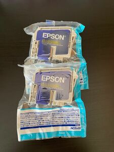 EPSON 純正 インクカートリッジ　シアン　ICC21 2つセット+おまけ