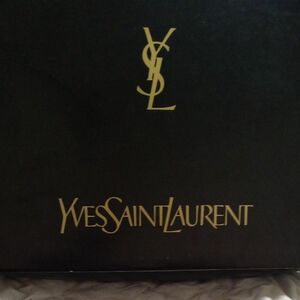 YVES SAINT LAURENT イヴサンローラン 綿毛布 毛布 掛布団 ブラウン 未使用