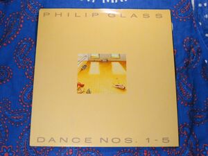 【稀少'88年 HOLLAND ORIG. 2LP】PHILIP GLASS / DANCE NOS.1-5 フィリップ・グラス ダンス●CBS F2M 44765 ミニマル・ミュージック