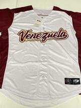 L新品2023WBC野球ベネズエラ代表ユニフォームMLBジャージ公式ワールドベースボールクラシック正規品アラエス大谷アクーニャJrアルトゥーべ_画像2