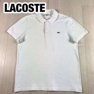 LACOSTE ラコステ 半袖ポロシャツ 4 ホワイト ワニ