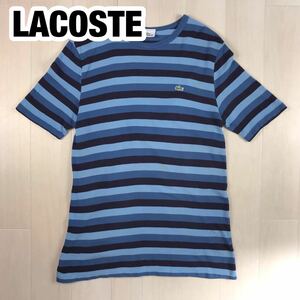LACOSTE ラコステ 半袖Tシャツ 4 ブルー ライトブルー ネイビー ワニ
