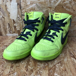 NIKE × AMBUSH メンズ スニーカー DUNK HI フラッシュライム 表記サイズ：29.0cm [jgg]