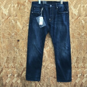 未使用 G-STAR RAW デニムパンツ メンズ 51008 ブルー W33 L32 [jgg]