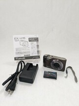 【動作確認済】 カシオ Casio Exilim EX-H15　24mm Wide 10x バッテリー付き コンパクトデジタルカメラ_画像1