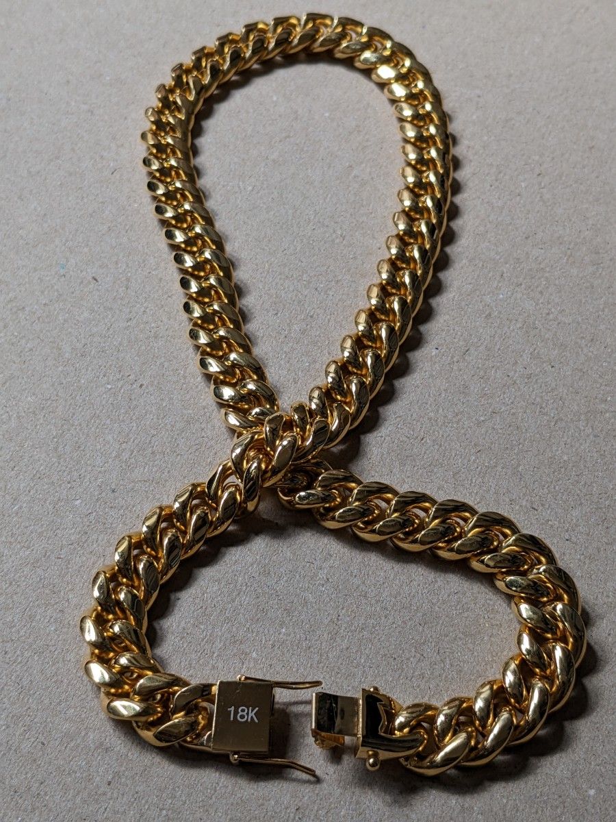 8mm】【60cm】【Miami Cuban Curb Link】【ネックレス】｜PayPayフリマ