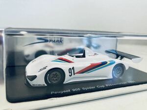 1/43 Spark プジョー 905 Spyder Cup Presentation 1991