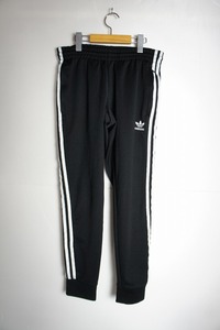 美品 正規 adidas Originals アディダス オリジナルス SST TRACK PANTS トラック パンツ ジャージ CW1275 黒 S 本物 620N