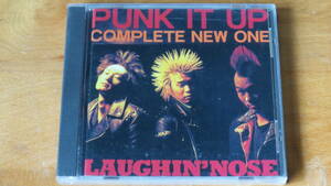  ラフィン・ノーズ LAUGHIN' NOSE/PUNK IT UP 透明プラ・スリーブケース・ミニ写真集付属