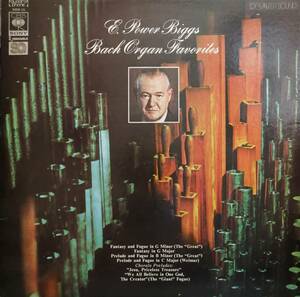 LP盤 パワー・ビッグス　Bach 「幻想曲とフーガ」K542～「前奏曲とフーガ」K544