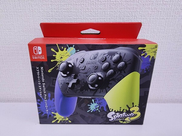 新品未開封 任天堂 Nintendo Nintendo Switch Proコントローラー スプラトゥーン3エディション