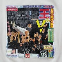 デッドストック 福岡ダイエーホークス 王貞治 Tシャツ_画像2