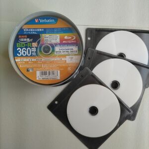 ☆新品☆Verbatim１回録画用 Blu-ray BD-R 50GB×3枚